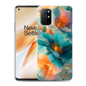 Силиконовый чехол на OnePlus 8T с принтом Цветы