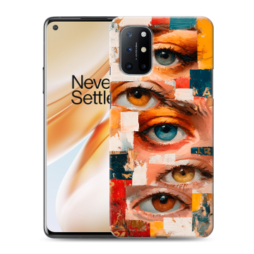 Силиконовый чехол на OnePlus 8T с принтом Модный принт