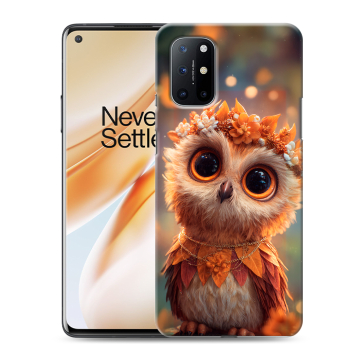 Силиконовый чехол на OnePlus 8T с принтом Милая сова