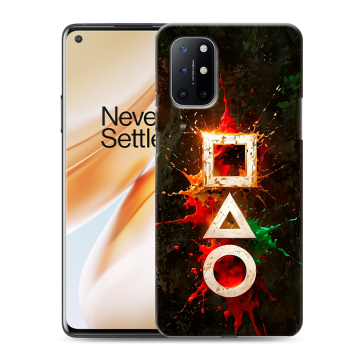 Силиконовый чехол на OnePlus 8T с принтом Squid Game Игра кальмара
