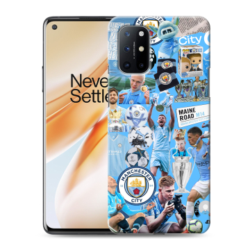 Силиконовый чехол на OnePlus 8T с принтом Man City Манчестер Сити