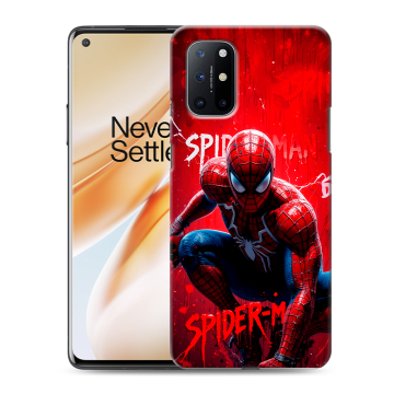 Силиконовый чехол на OnePlus 8T с принтом Spiderman Человек паук