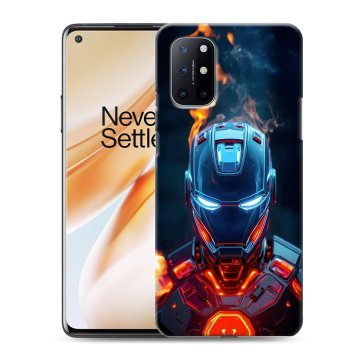 Силиконовый чехол на OnePlus 8T с принтом IronMan Железный человек