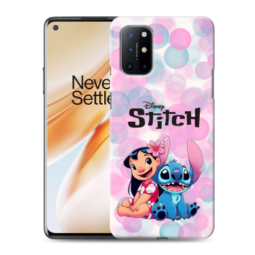 Силиконовый чехол на OnePlus 8T с принтом Лило и Стич