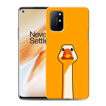 Силиконовый чехол на OnePlus 8T с принтом Смешная утка
