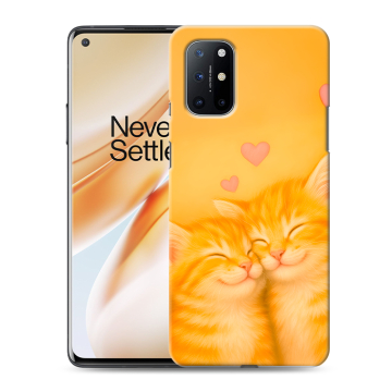 Силиконовый чехол на OnePlus 8T с принтом Милые котята