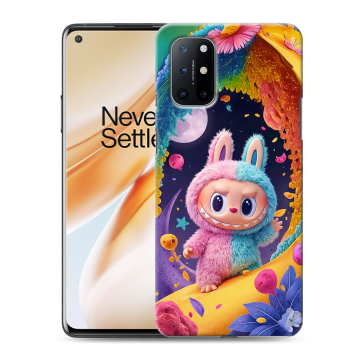 Силиконовый чехол на OnePlus 8T с принтом Labubu Лабубу