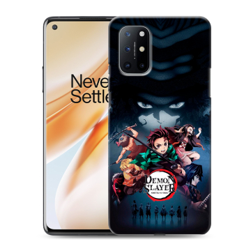 Силиконовый чехол на OnePlus 8T с принтом Demon Slayer Клинок рассекающий демонов