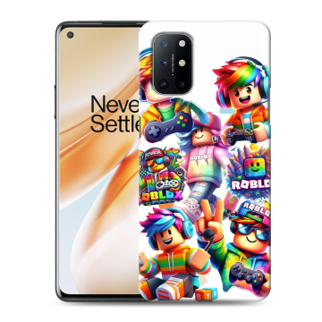 Силиконовый чехол на OnePlus 8T с принтом Roblox Роблокс