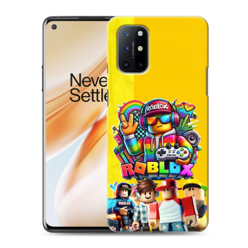 Силиконовый чехол на OnePlus 8T с принтом Roblox Роблокс