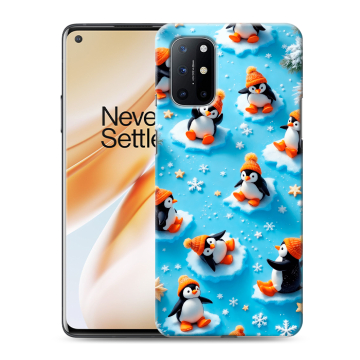 Силиконовый чехол на OnePlus 8T с принтом Новый год