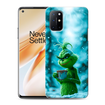 Силиконовый чехол на OnePlus 8T с принтом Новый год гринч