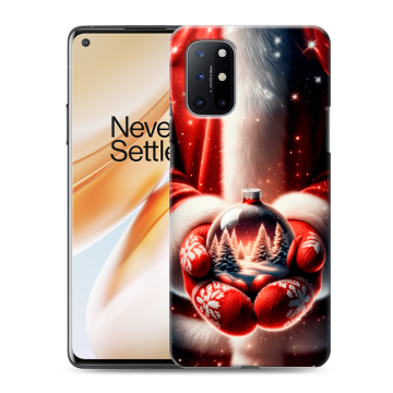 Силиконовый чехол на OnePlus 8T с принтом Новый год