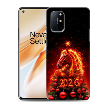 Силиконовый чехол на OnePlus 8T с принтом Новый год