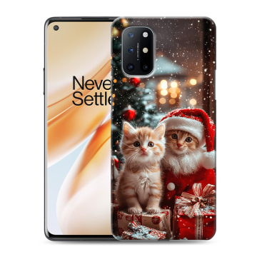 Силиконовый чехол на OnePlus 8T с принтом Новый год