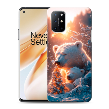 Силиконовый чехол на OnePlus 8T с принтом Новый год Силиконовый чехол на OnePlus 8T с принтом Новый год