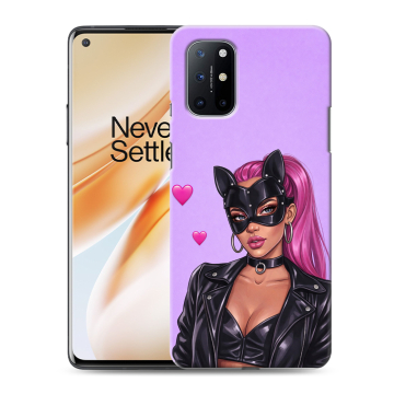 Силиконовый чехол на OnePlus 8T с принтом женский