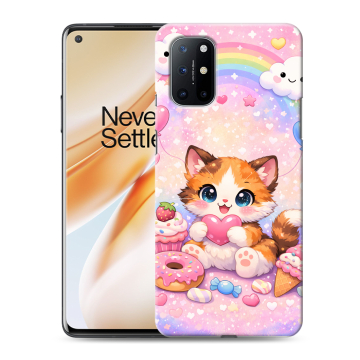 Силиконовый чехол на OnePlus 8T с принтом для девочек