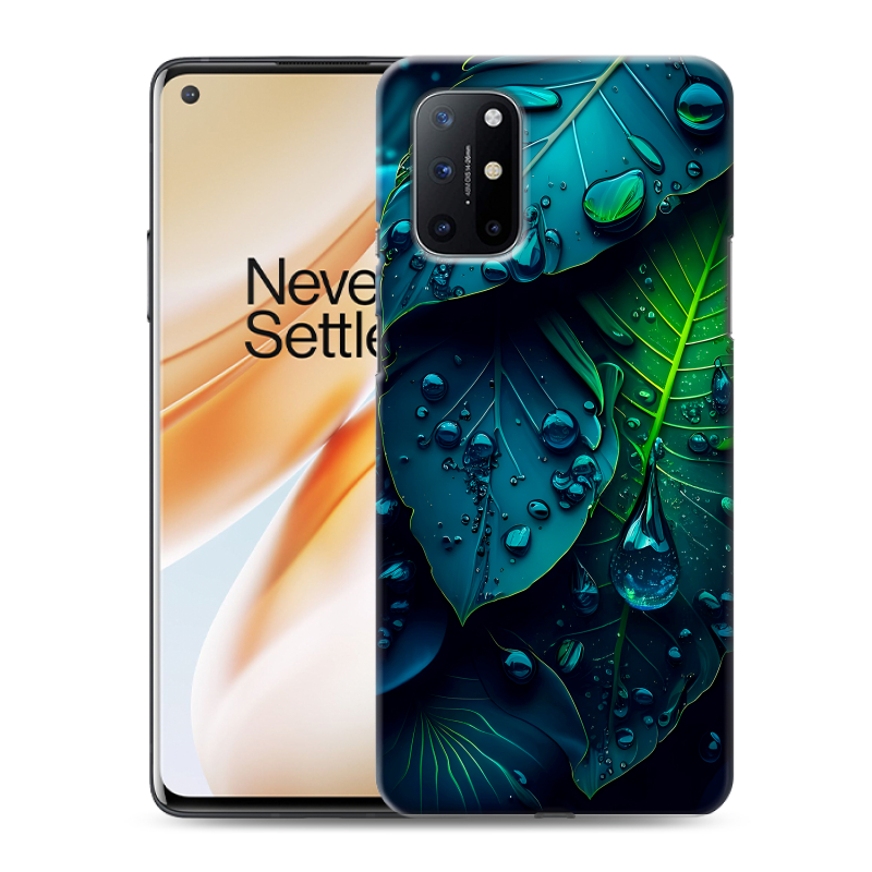 Силиконовый чехол на OnePlus 8T с принтом Листья Силиконовый чехол на OnePlus 8T с принтом Листья