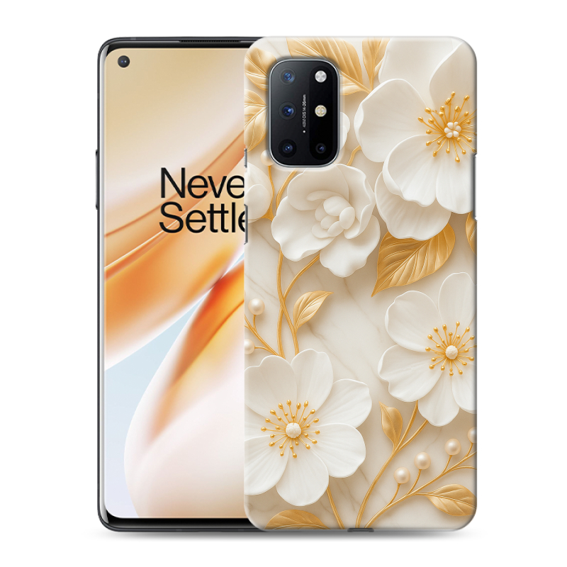 Пластиковый чехол на OnePlus 8T с принтом Цветы Пластиковый чехол на OnePlus 8T с принтом Цветы