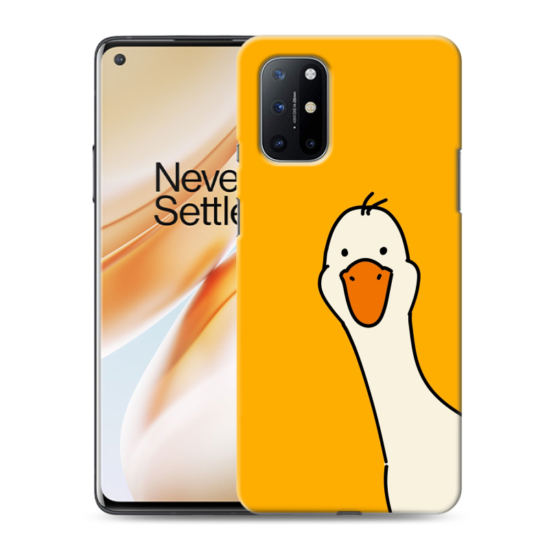Пластиковый чехол на OnePlus 8T с принтом Утка Пластиковый чехол на OnePlus 8T с принтом Утка