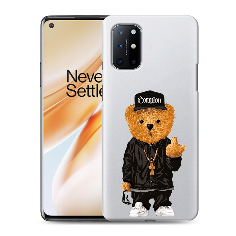 Пластиковый чехол на OnePlus 8T с принтом Мишка Пластиковый чехол на OnePlus 8T с принтом Мишка