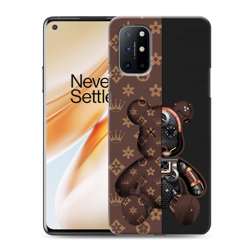 Силиконовый чехол на OnePlus 8T с принтом Луи робот Силиконовый чехол на OnePlus 8T с принтом Луи робот