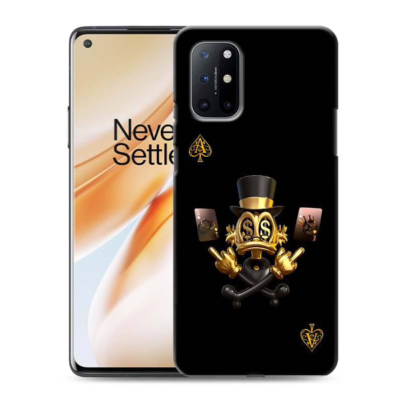 Силиконовый чехол на OnePlus 8T с принтом Золотой скрудж макдак Силиконовый чехол на OnePlus 8T с принтом Золотой скрудж макдак