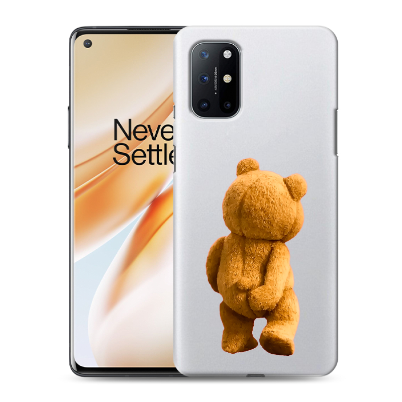 Силиконовый противоударный чехол на OnePlus 8T с принтом Медведь Силиконовый противоударный чехол на OnePlus 8T с принтом Медведь