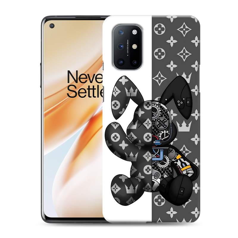 Пластиковый чехол на OnePlus 8T с принтом Луи робот Пластиковый чехол на OnePlus 8T с принтом Луи робот