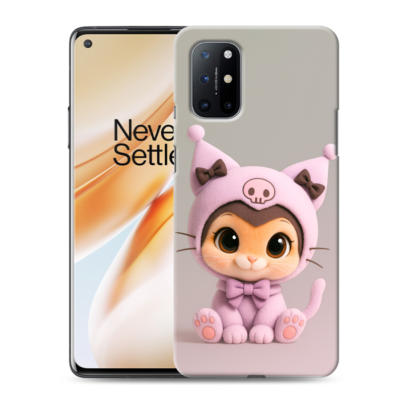 Пластиковый чехол на OnePlus 8T с принтом Куроми Kuromi Пластиковый чехол на OnePlus 8T с принтом Куроми Kuromi