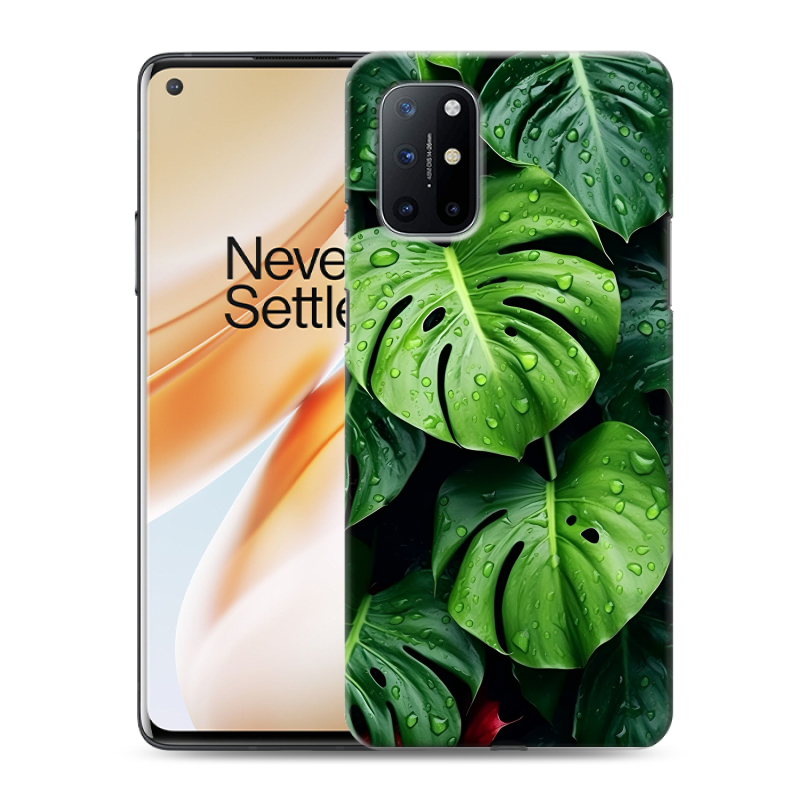 Пластиковый чехол на OnePlus 8T с принтом Листья Пластиковый чехол на OnePlus 8T с принтом Листья
