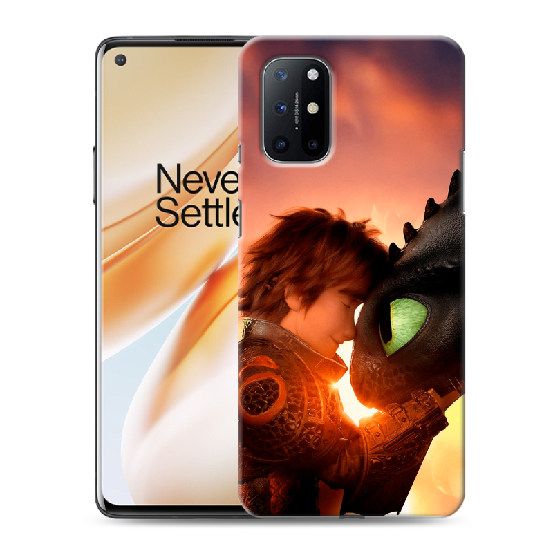 Силиконовый чехол на OnePlus 8T с принтом Как приручить дракона Силиконовый чехол на OnePlus 8T с принтом Как приручить дракона