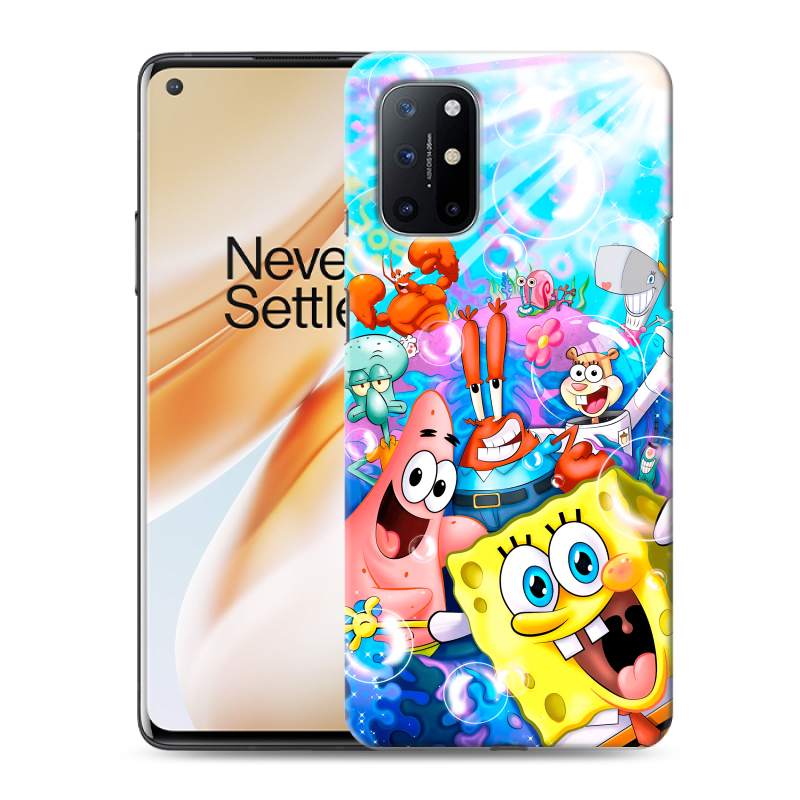 Силиконовый чехол на OnePlus 8T с принтом спанчбоб спанч боб Силиконовый чехол на OnePlus 8T с принтом спанчбоб спанч боб