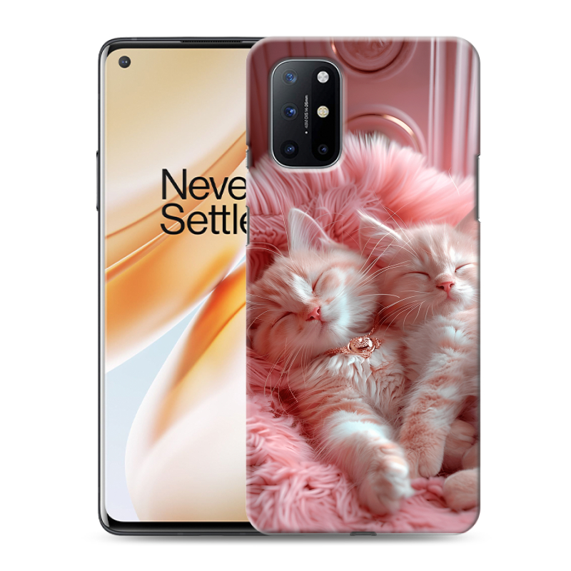 Силиконовый чехол на OnePlus 8T с принтом котята котики Силиконовый чехол на OnePlus 8T с принтом котята котики