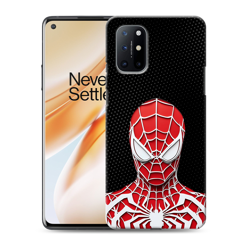 Силиконовый противоударный чехол на OnePlus 8T с принтом человек паук spiderman Силиконовый противоударный чехол на OnePlus 8T с принтом человек паук spiderman