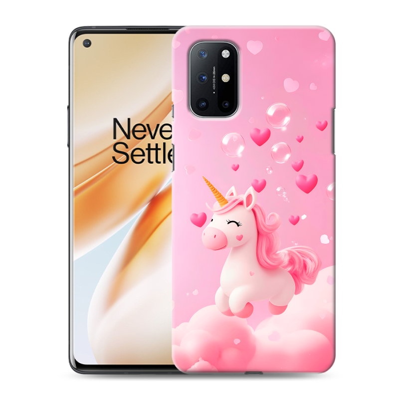 Силиконовый противоударный чехол на OnePlus 8T с принтом Единорог Силиконовый противоударный чехол на OnePlus 8T с принтом Единорог