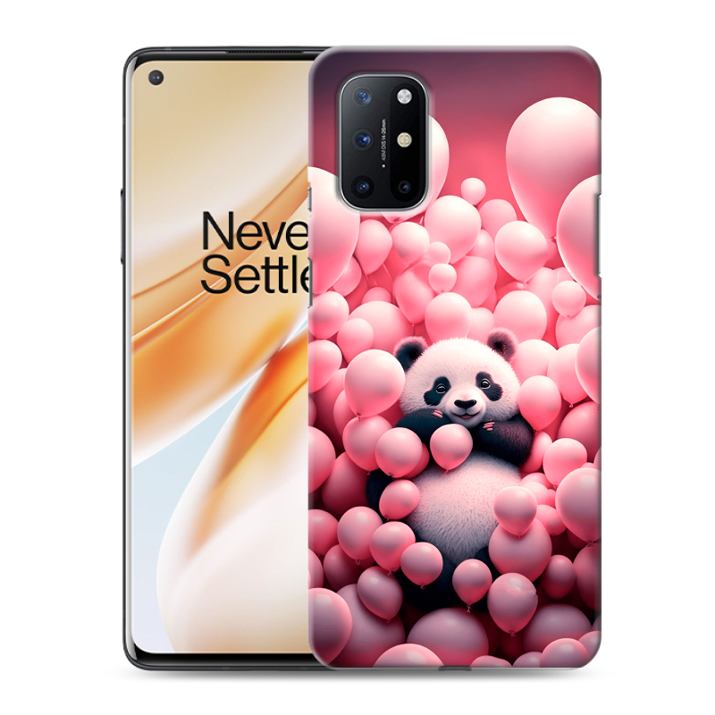 Силиконовый чехол на OnePlus 8T с принтом Панда Силиконовый чехол на OnePlus 8T с принтом Панда