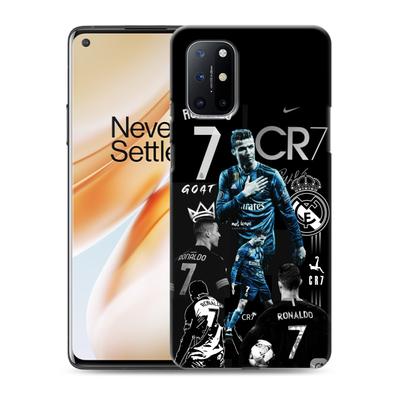 Силиконовый чехол на OnePlus 8T с принтом Реал Роналдо Силиконовый чехол на OnePlus 8T с принтом Реал Роналдо