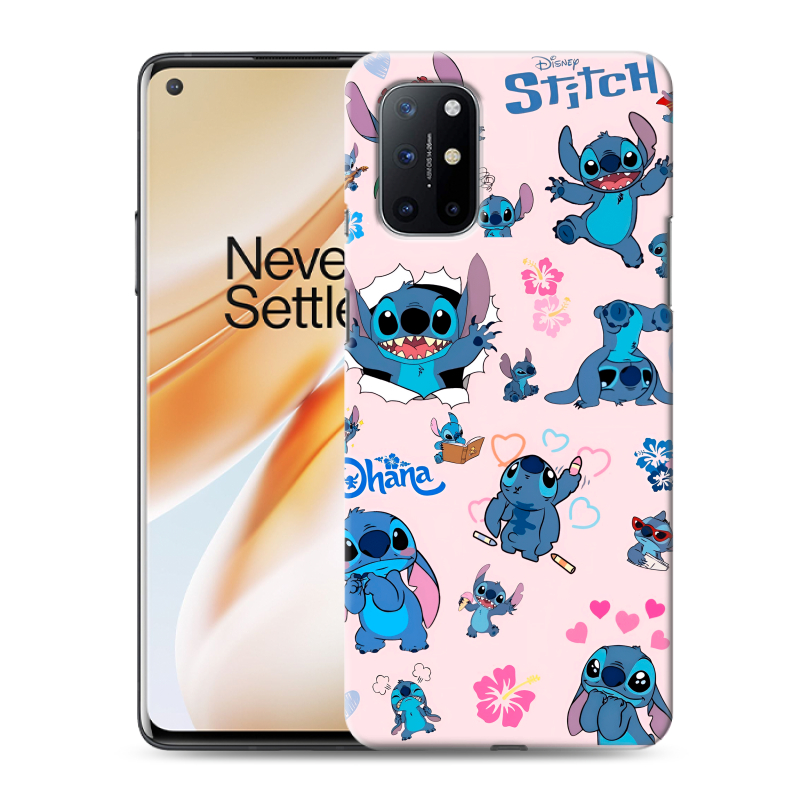 Пластиковый чехол на OnePlus 8T с принтом Лило и Стич Пластиковый чехол на OnePlus 8T с принтом Лило и Стич