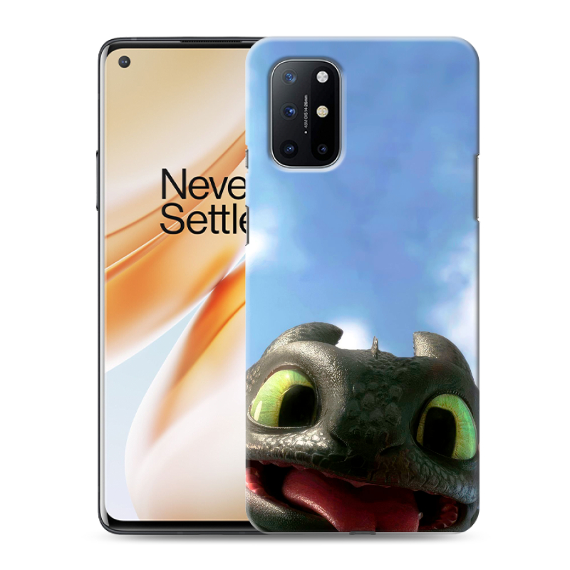 Пластиковый чехол на OnePlus 8T с принтом Как приручить дракона Пластиковый чехол на OnePlus 8T с принтом Как приручить дракона