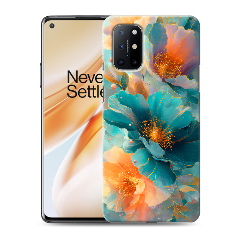 Силиконовый чехол на OnePlus 8T с принтом Цветы Силиконовый чехол на OnePlus 8T с принтом Цветы