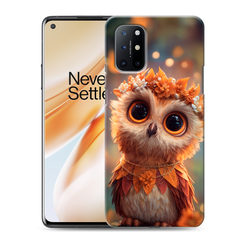 Силиконовый чехол на OnePlus 8T с принтом Милая сова Силиконовый чехол на OnePlus 8T с принтом Милая сова