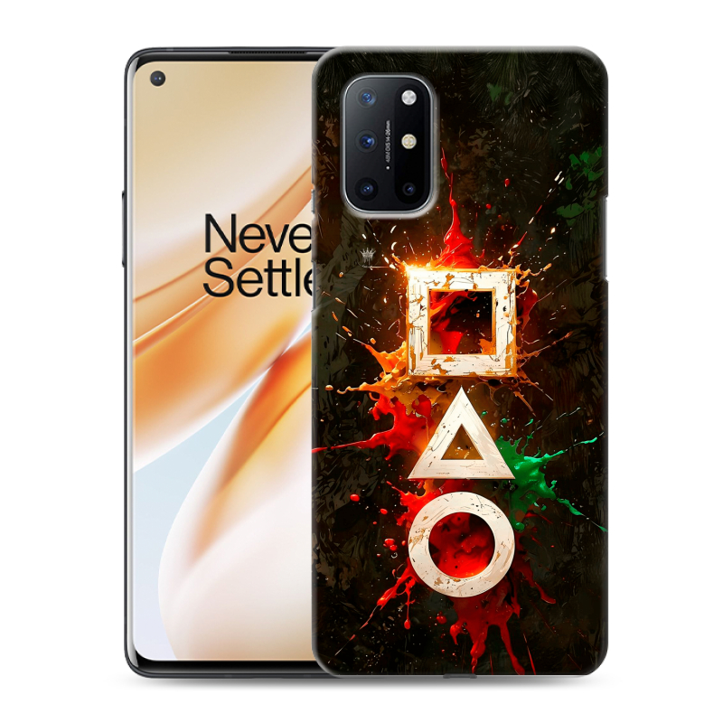 Силиконовый противоударный чехол на OnePlus 8T с принтом Squid Game Игра кальмара Силиконовый противоударный чехол на OnePlus 8T с принтом Squid Game Игра кальмара