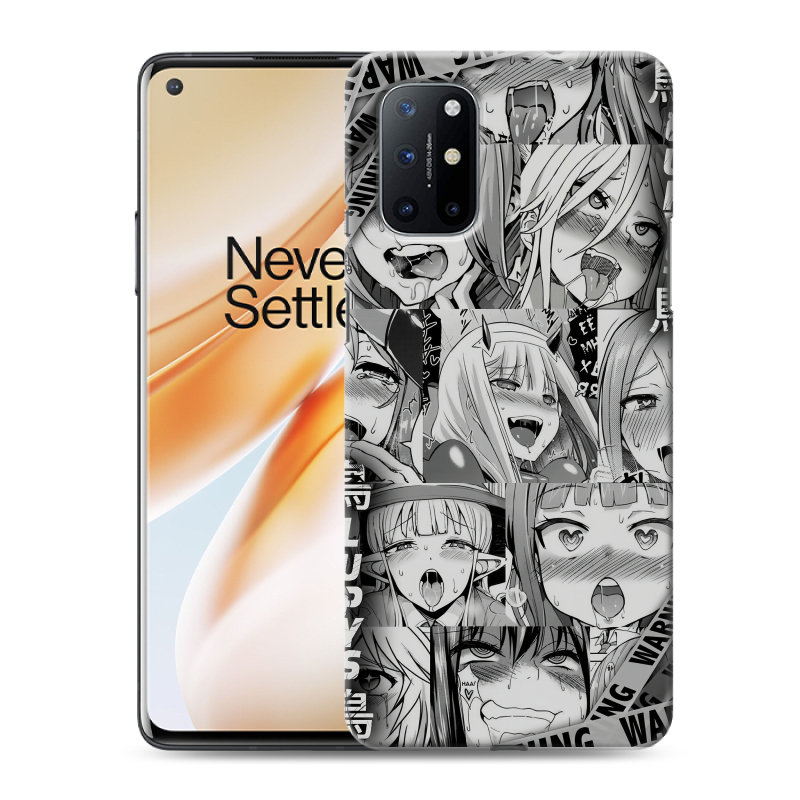 Силиконовый противоударный чехол на OnePlus 8T с принтом Ahegao Ахегао Аниме Силиконовый противоударный чехол на OnePlus 8T с принтом Ahegao Ахегао Аниме