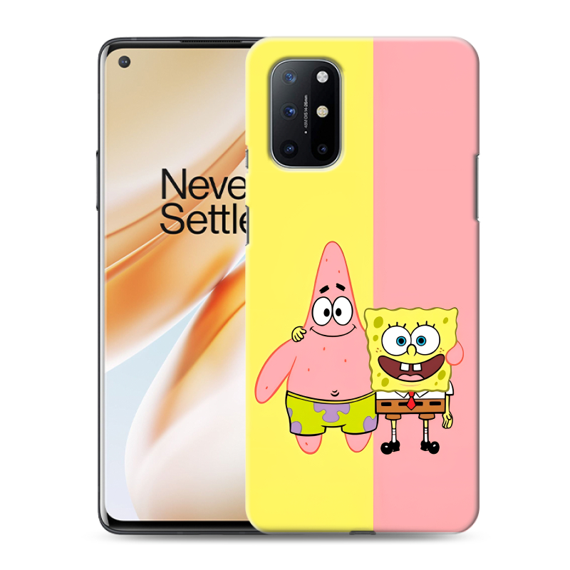 Силиконовый чехол на OnePlus 8T с принтом Спанч боб Спанчбоб Силиконовый чехол на OnePlus 8T с принтом Спанч боб Спанчбоб