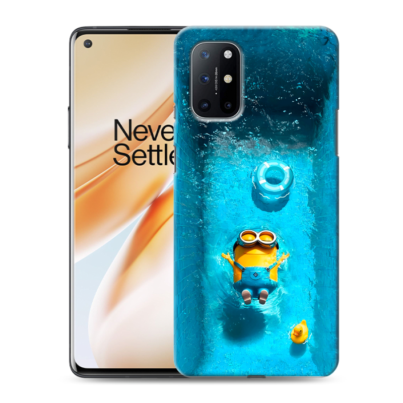 Силиконовый чехол на OnePlus 8T с принтом Миньоны Силиконовый чехол на OnePlus 8T с принтом Миньоны