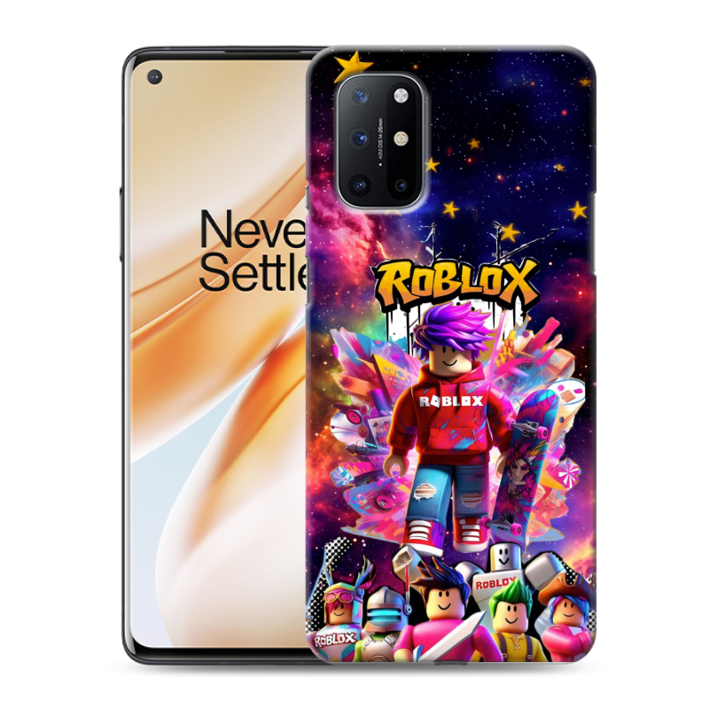 Пластиковый чехол на OnePlus 8T с принтом Roblox Роблокс Пластиковый чехол на OnePlus 8T с принтом Roblox Роблокс