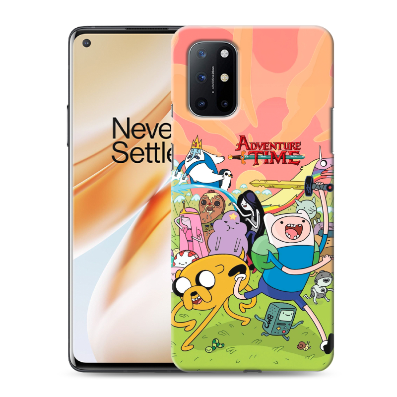 Пластиковый чехол на OnePlus 8T с принтом Adventure time Время приключений Пластиковый чехол на OnePlus 8T с принтом Adventure time Время приключений