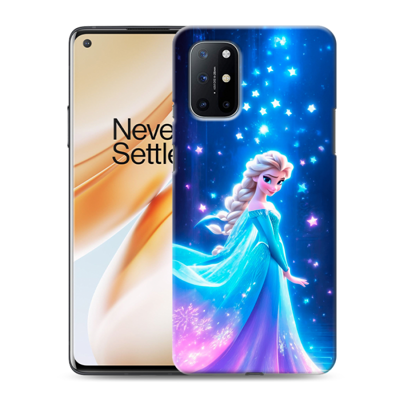 Силиконовый чехол на OnePlus 8T с принтом Холодное сердце Frozen Силиконовый чехол на OnePlus 8T с принтом Холодное сердце Frozen